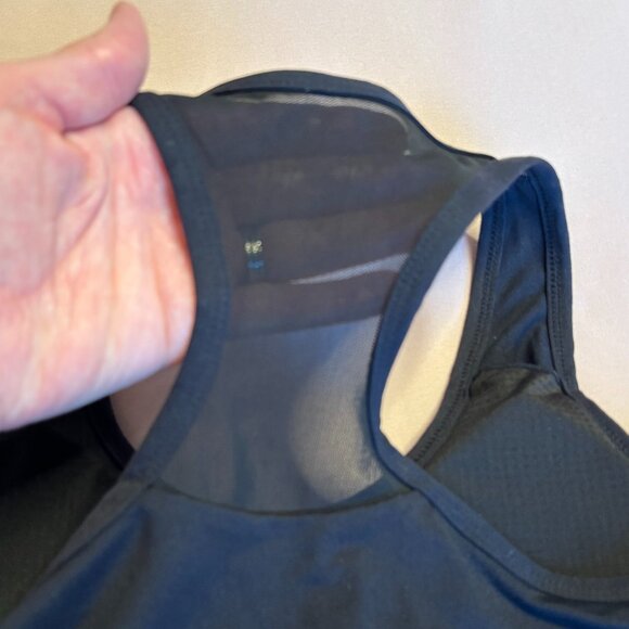 Black Padded Sports Bra - Picture 3 of 6